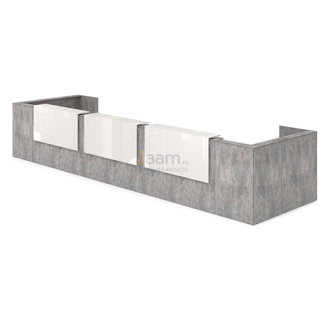 Стойка ресепшн Комплект ресепшн с подсветкой 1КР.204.1 2