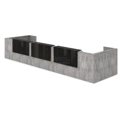 Стойка ресепшн Комплект ресепшн с подсветкой 1КР.204.1 2