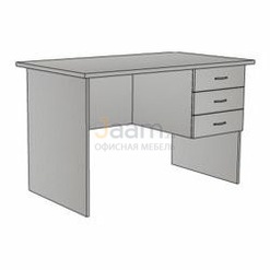 Мебель для персонала Стол письменный с 3 ящ. СФ225