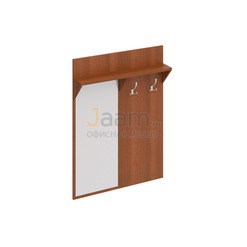 Мебель для гостиниц Вешалка с зеркалом и полкой ВЕ 722 ОМ
