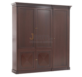 Кабинет руководителя Офисный шкаф 4 дев.дв+гард. L22 106 511.504/601.602 WAL