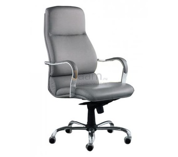 Кресло для руководителя Комфорт/П Кожа стандартная/база хром