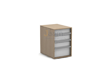 Кабинет руководителя Тумба 3 ящика на колесиках HN3050