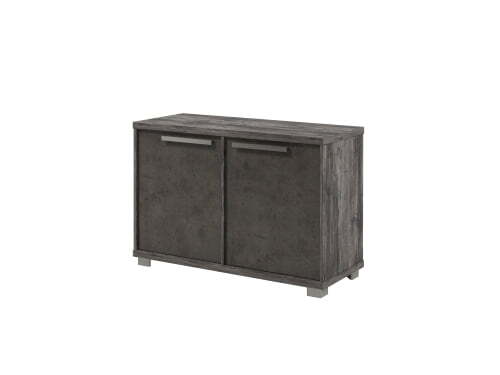 Шкаф низкий Vestar Z-12-11 1232x500x832 (Сосна Пасадена/Бетон Чикаго)