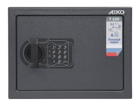 Мебельный сейф AIKO Т-230 EL (Графит)