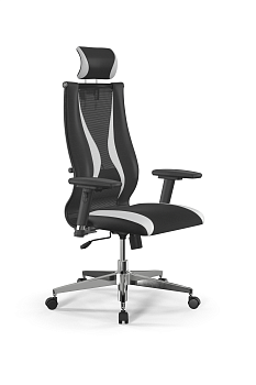 Кресло для руководителя Метта Sit 10 B2-170D - T+UMF(SY271)+Extra /Kb38/Wh09/D03P/H3mL-Pf-2D(M09.B22