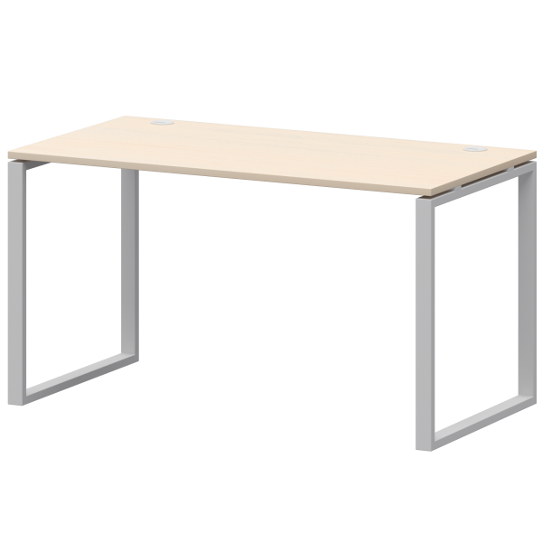 Стол на металлокаркасе Арго-М АМ.О-005 1800x730x760 (Бук/Белый)