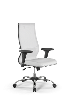 Кресло для руководителя Метта Sit 10 B2-163D - T+Extra /Km00/Wm12/D02P(M09.B21.G20.W01