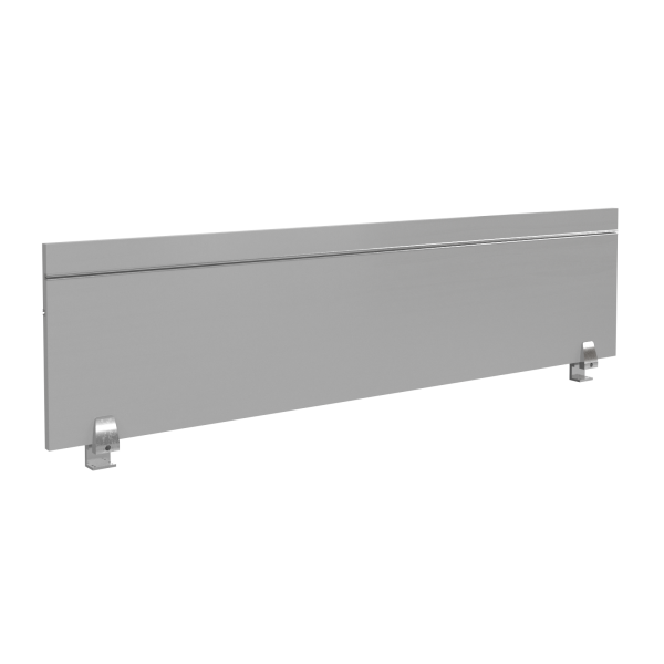 Экран Offix-new OBP 143 1400x18x350 (Дуб Сонома светлый/металлик)
