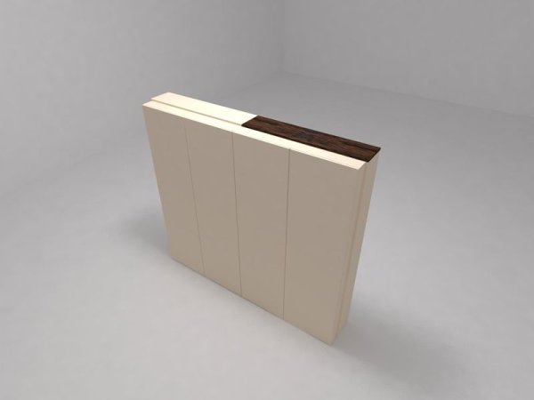 Декоративный топ для шкафа Brix BR.00.50 1220x270x20 (Бежевый (акрил))
