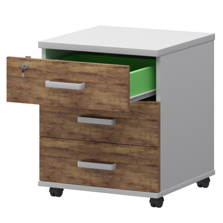 Тумба подкатная Смарт СМТ-3ПЦ Тип1 434x450x620