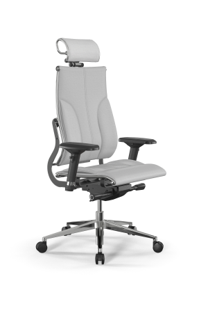 Кресло для руководителя Метта Y 2DM B2-10D - Infinity /Kc06/Nc06/D04P/H2cL-3D(M26.B32.G25.W03) (Белый)