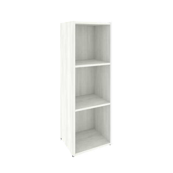 Модуль основной 3 ячейки Locker Plus LK.OM-3 408x350x1203 (Снежная Патина)
