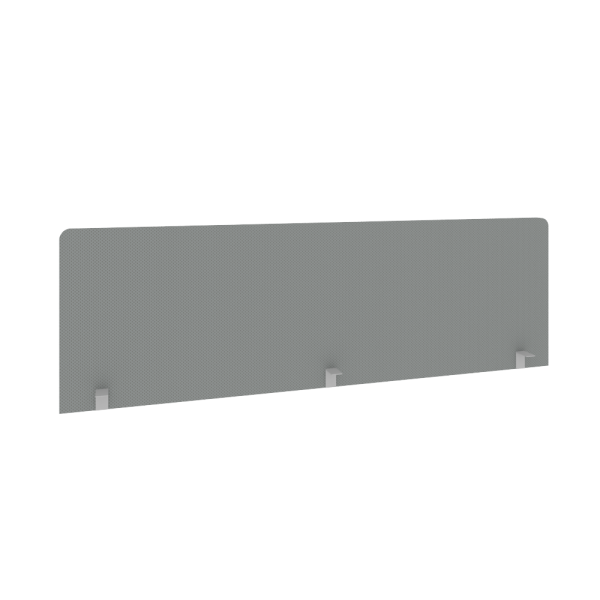 Экран тканевый Nova S В.ТЭКР-4 Ткань 1400x22x450 (Серый)