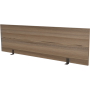 Экран для стола Аргентум-МП СМЭ25-12 1200x25x350