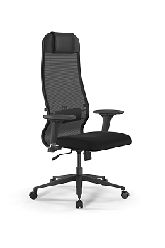 Кресло для руководителя Метта Sit 10 B1-111D - X2+UMF(X1) /Ub00/Wh00/D02P(M09.B11.G19.W02)