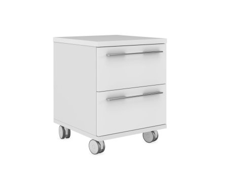 Тумба мобильная Emporio EMP201.HGW 450x480x590 (Белый глянец)