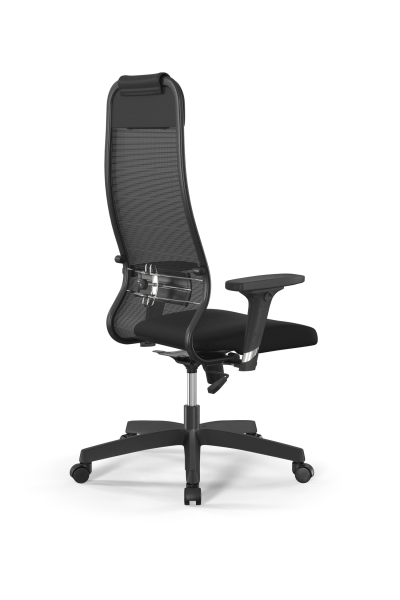 Кресло для руководителя Метта Sit 10 B1-111D - X2+UMF(X1) /Ub00/Wh00/D02P(M09.B02.G15.W01)