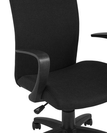 Кресло офисное TopChairs Harmony черное (Компьютерное кресло Harmony черный)