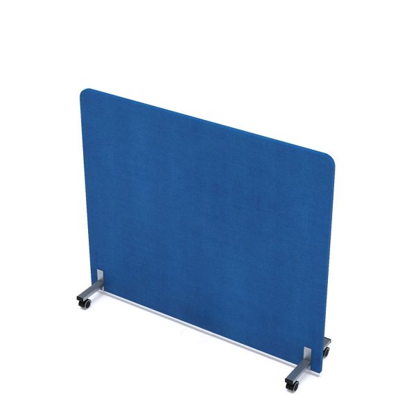 Акустическая мобильная перегородка SOFTOffice 011.МП.1412 1400x377x1200 (Indigo)