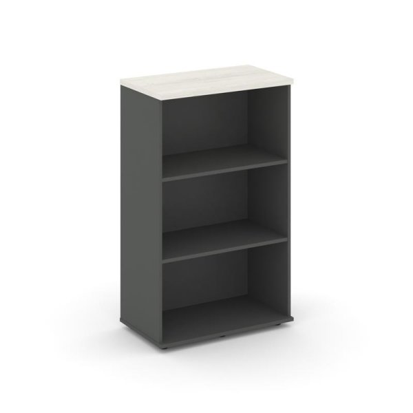 Тумба опорная/приставная SN.TOP-053 (800х400х1150) (Антрацит/Дуб Наварра)