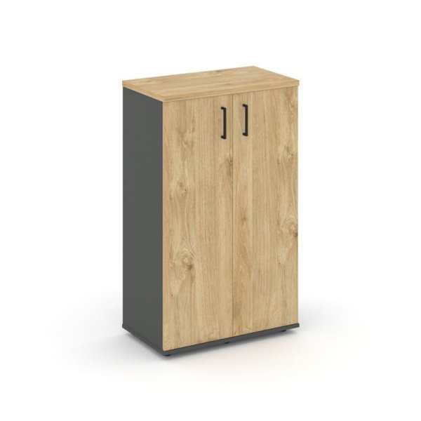 Тумба опорная/приставная SN.TOP-063 (800х400х1150) (Антрацит/Тиквуд Светлый)