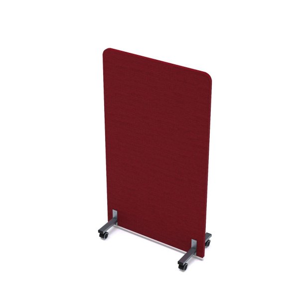 Акустическая мобильная перегородка SOFTOffice 011.МП.8014 800x377x1400 (Red)