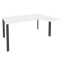 Стол эргономичный правый на П-образном м/к Onix O.MP-SA-4R 1580x1180x750