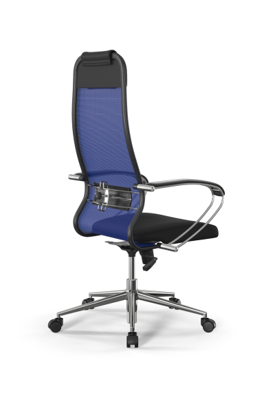 Кресло для руководителя Метта Sit 10 B1-111K - X2+UMF(X1) /Ub00/Wh00/K1cL(M09.B23.G18.W01)