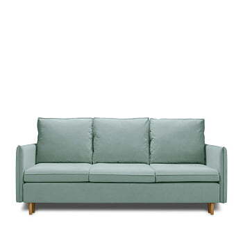 Диван 3-местный раскладной Oliver (2120x1000x960) Мятный