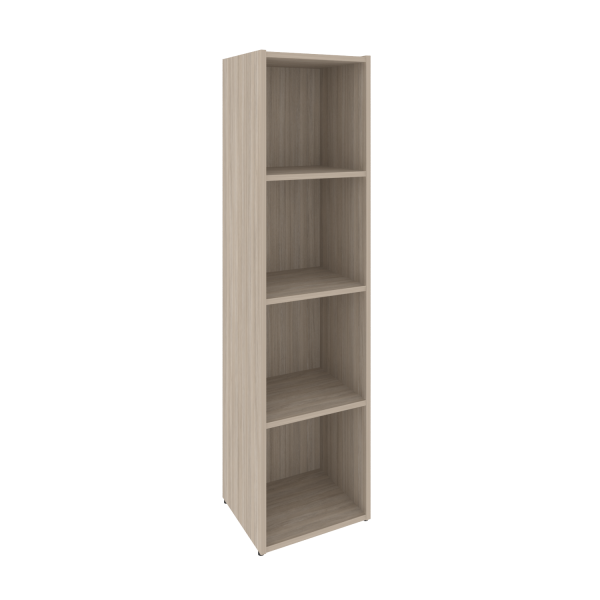 Модуль основной 4 ячейки Locker Plus LK.OM-4 408x350x1593 (Дуб Аттик)