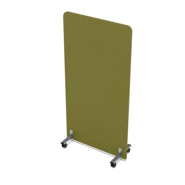 Акустическая мобильная перегородка SOFTOffice 011.МП.8016 800x377x1600 (Kiwi)