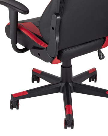 Кресло игровое TopChairs Gallardo красное (Геймерское кресло Gallardo красный)
