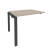 Наборный элемент рабочей станции на П-образном м/к Onix O.MP-1.NRS-1.8 980x800x750