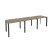 Рабочая станция на П-образном м/к  Onix O.MP-RS-3.1.7 2940x720x750