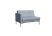 Секция с подлокотником двухместная FR-SP-02 (R)