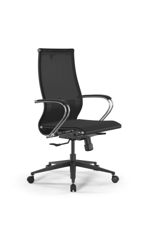 Кресло для руководителя Метта SynchroSit 10 B2-189K - T /Kb00/Nb00/K3bL(M25.B11.G19.W02) (Черный)