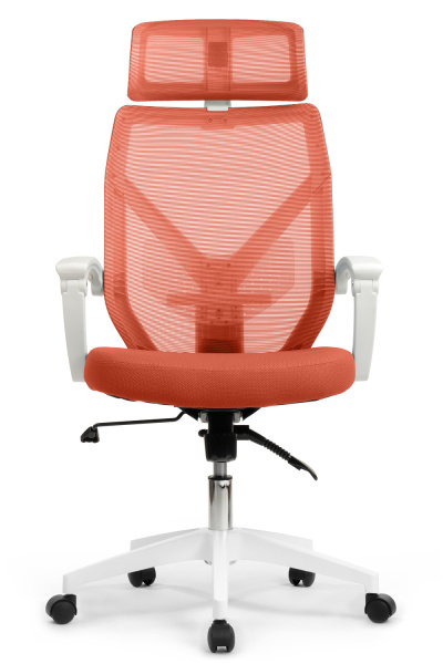 OLIVER W-203 AC Белый пластик_Оранжевая сетка (5)