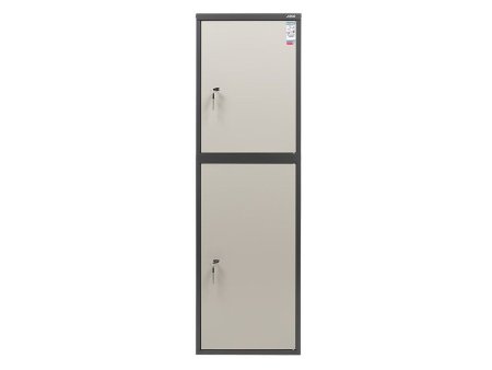 Бухгалтерский шкаф AIKO SL-150/2Т (Графит/Светло-серый)