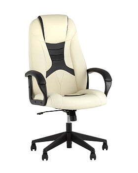 Кресло игровое TopChairs ST-CYBER 8 белый/черный