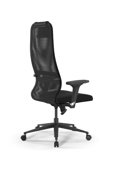 Кресло для руководителя Метта Sit 8 B1-8D - X1+UMF(X1) /Uh00/Wh00/D02P(M09.B11.G19.W02) (Черный)