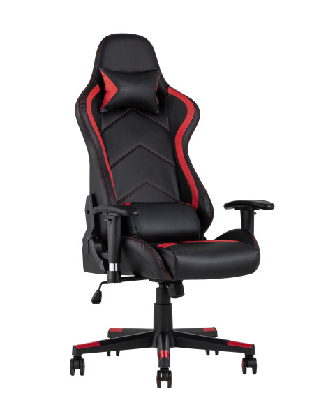 Кресло игровое TopChairs Cayenne красное (Геймерское кресло Cayenne красный)