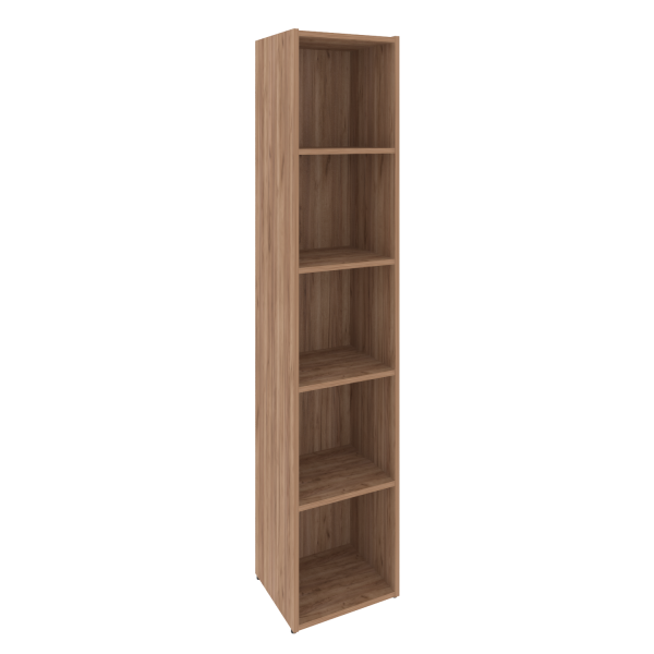 Модуль основной 5 ячеек Locker Plus LK.OM-5 408x350x1983 (Дуб Табак)