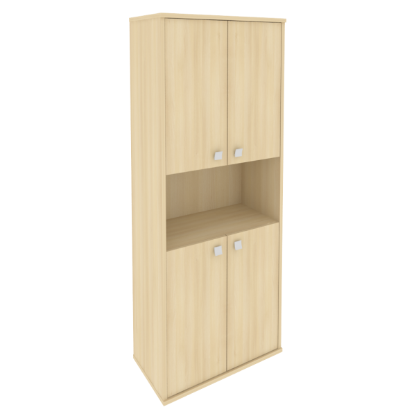 Шкаф высокий широкий Style Л.СТ-1.5 778x410x1980 (Акация Лорка)