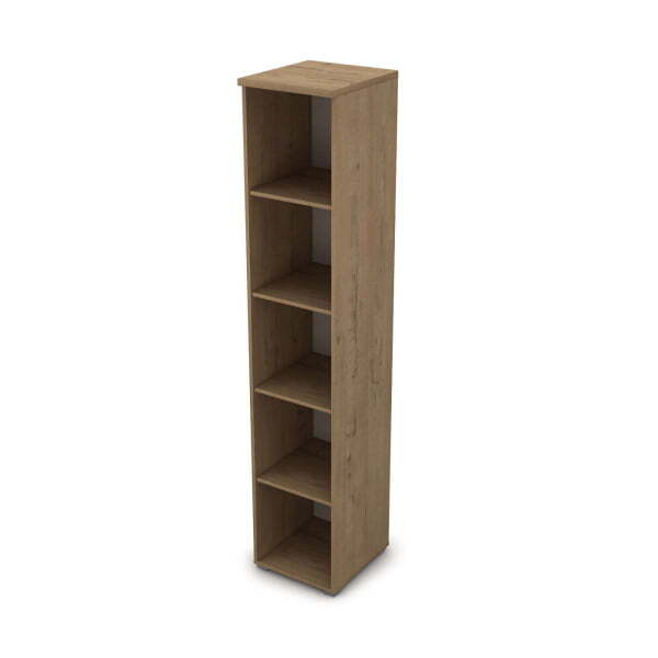 9П.005 Стеллаж высокий (400x450x2045) (Teakwood)
