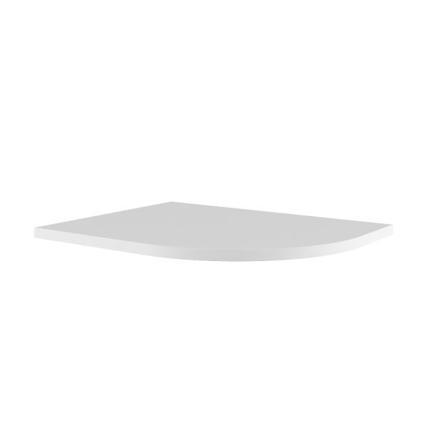 Капля-топ правая Trend TRD296250 600x470x22 (Белый)