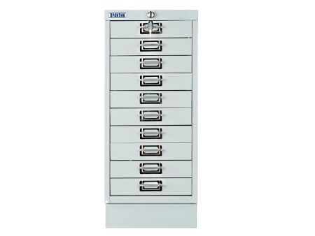 Многоящичный шкаф ПРАКТИК MDC-A4/650/10 (Серый)