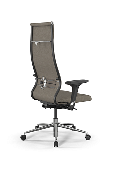 Кресло для руководителя Метта SynchroSit 10 B1-162D - Bahama /Kb15/Wh12/D02P(M23.B23.G18.W02)