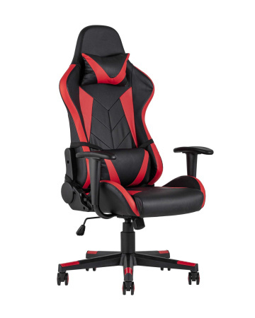 Кресло игровое TopChairs Gallardo красное (Геймерское кресло Gallardo красный)