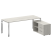 Стол для руководителя с тумбой правый БГ.СРТ-6.8 (R) 2100x1620x750